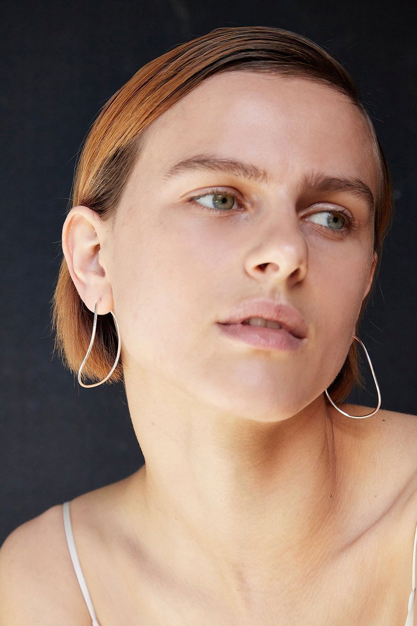 【バージュエリー/BAR Jewellery】のCONTOUR ピアス 人気、トレンドファッション・服の通販 founy(ファニー) 　ファッション　Fashion　レディースファッション　Fashion for Women　ジュエリー　Jewelry　ファッションリング　Fashion Rings　イヤリング・フープ・ドロップタイプ　Hoop, Drop & Clip Earrings　おすすめ　Recommended / Our Picks　イヤリング　Earrings　シンプル　Simple, Minimal　ハンド　Hand, Handmade　フープ　Hoop, Hoop Earrings　新作・新入荷　New Arrivals / New In　other-6|ID: prp329100004499227 ipo3291000000034684176