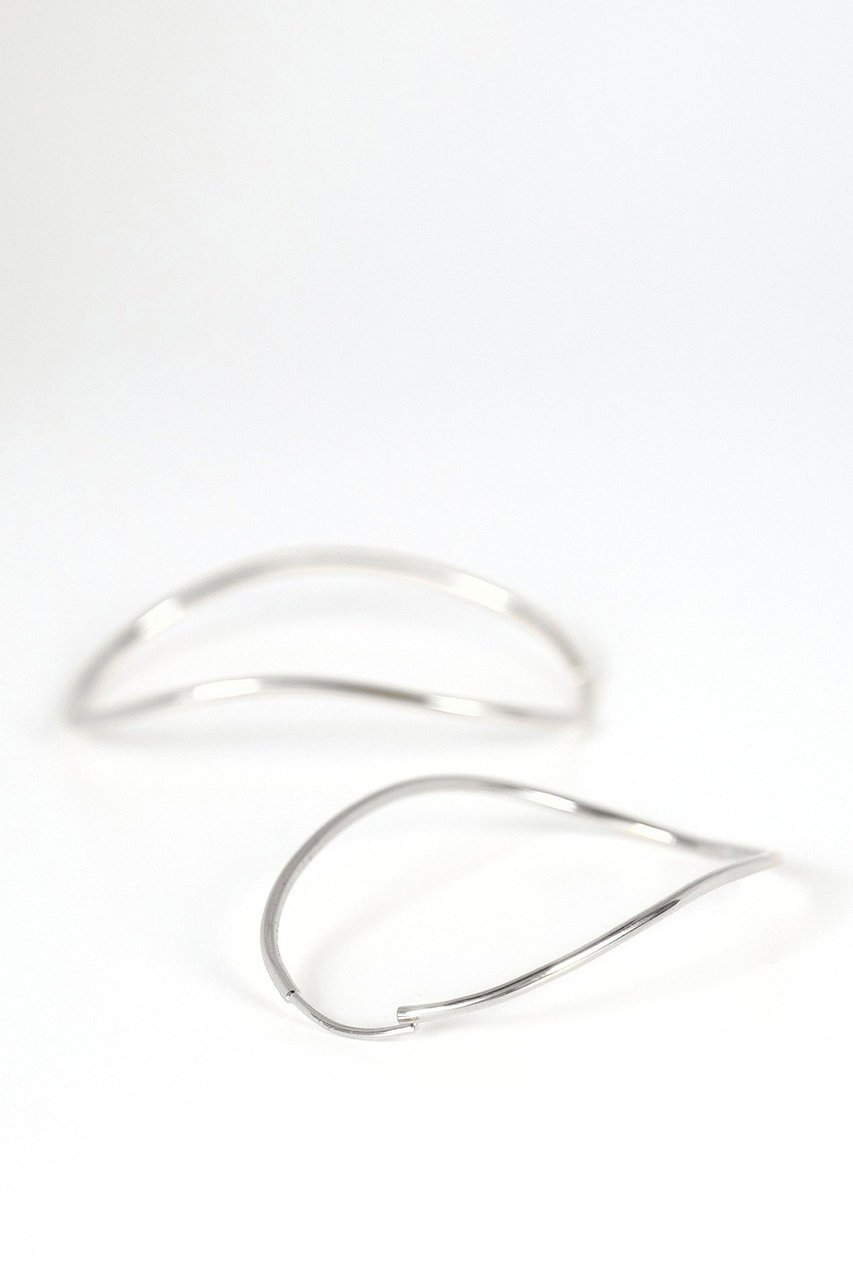 【バージュエリー/BAR Jewellery】のCONTOUR ピアス 人気、トレンドファッション・服の通販 founy(ファニー) 　ファッション　Fashion　レディースファッション　Fashion for Women　ジュエリー　Jewelry　ファッションリング　Fashion Rings　イヤリング・フープ・ドロップタイプ　Hoop, Drop & Clip Earrings　おすすめ　Recommended / Our Picks　イヤリング　Earrings　シンプル　Simple, Minimal　ハンド　Hand, Handmade　フープ　Hoop, Hoop Earrings　新作・新入荷　New Arrivals / New In　other-7|ID: prp329100004499227 ipo3291000000034684177