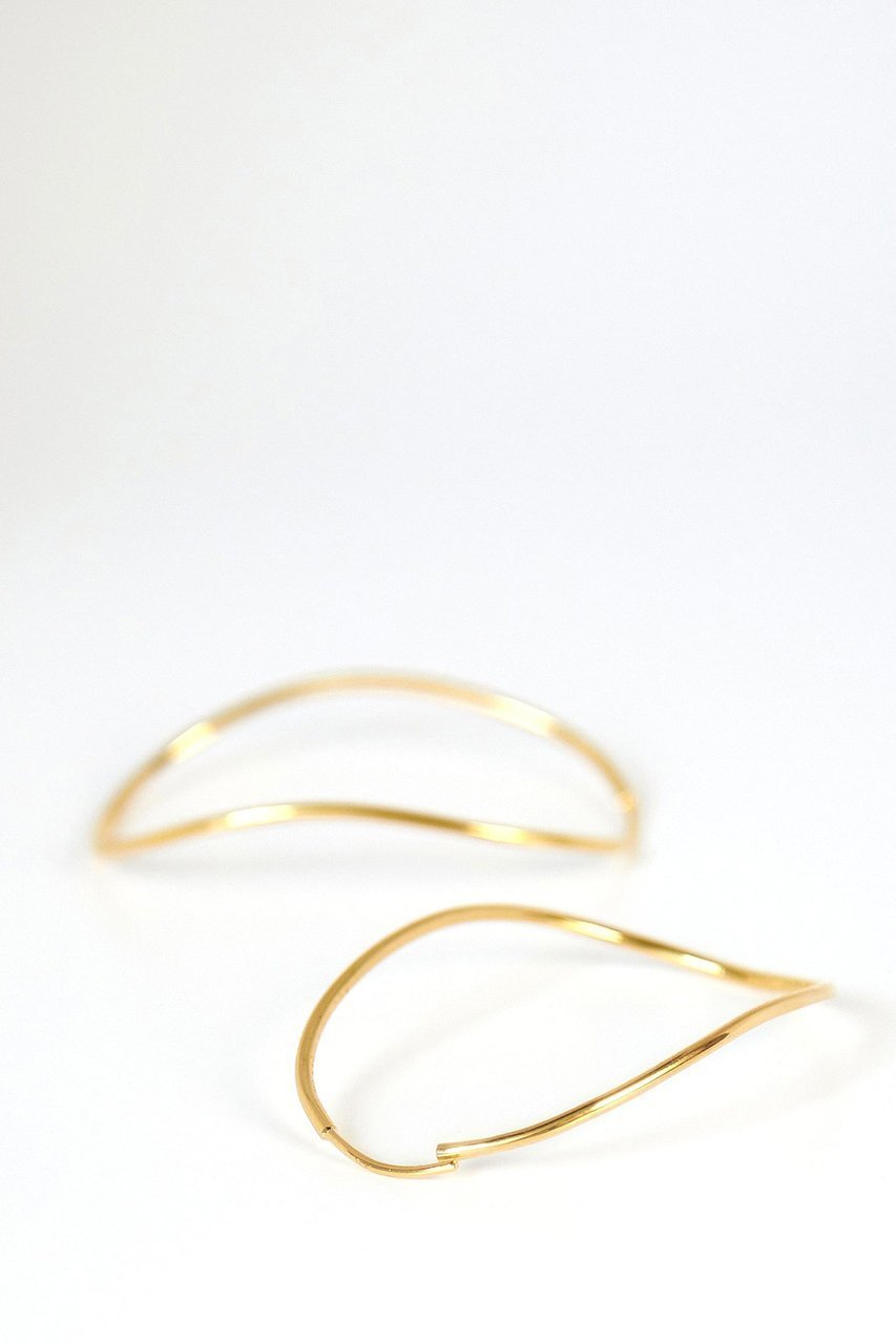 【バージュエリー/BAR Jewellery】のCONTOUR ピアス 人気、トレンドファッション・服の通販 founy(ファニー) 　ファッション　Fashion　レディースファッション　Fashion for Women　ジュエリー　Jewelry　ファッションリング　Fashion Rings　イヤリング・フープ・ドロップタイプ　Hoop, Drop & Clip Earrings　おすすめ　Recommended / Our Picks　イヤリング　Earrings　シンプル　Simple, Minimal　フープ　Hoop, Hoop Earrings　新作・新入荷　New Arrivals / New In　other-7|ID: prp329100004499228 ipo3291000000034684186