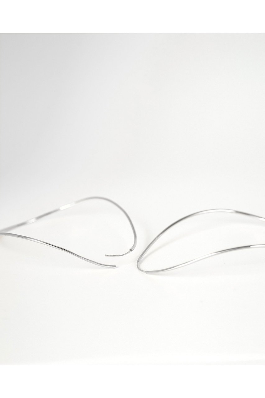 【バージュエリー/BAR Jewellery】のSILHOUETTE ピアス 人気、トレンドファッション・服の通販 founy(ファニー) 　ファッション　Fashion　レディースファッション　Fashion for Women　ジュエリー　Jewelry　ファッションリング　Fashion Rings　イヤリング・フープ・ドロップタイプ　Hoop, Drop & Clip Earrings　おすすめ　Recommended / Our Picks　イヤリング　Earrings　シンプル　Simple, Minimal　フープ　Hoop, Hoop Earrings　other-7|ID: prp329100004499229 ipo3291000000036087147