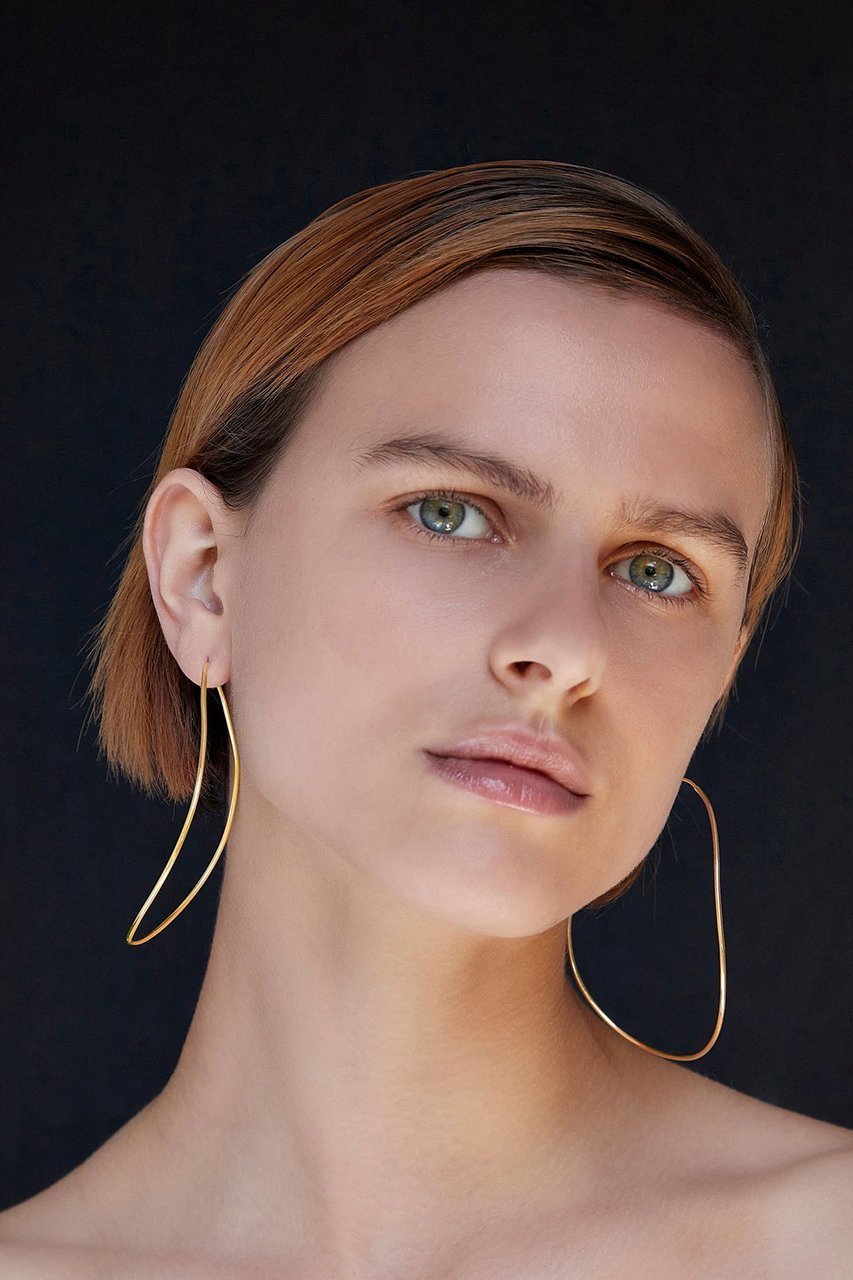 【バージュエリー/BAR Jewellery】のSILHOUETTE ピアス 人気、トレンドファッション・服の通販 founy(ファニー) 　ファッション　Fashion　レディースファッション　Fashion for Women　ジュエリー　Jewelry　ファッションリング　Fashion Rings　イヤリング・フープ・ドロップタイプ　Hoop, Drop & Clip Earrings　おすすめ　Recommended / Our Picks　イヤリング　Earrings　シンプル　Simple, Minimal　ハンド　Hand, Handmade　フープ　Hoop, Hoop Earrings　新作・新入荷　New Arrivals / New In　other-6|ID: prp329100004499230 ipo3291000000034684202