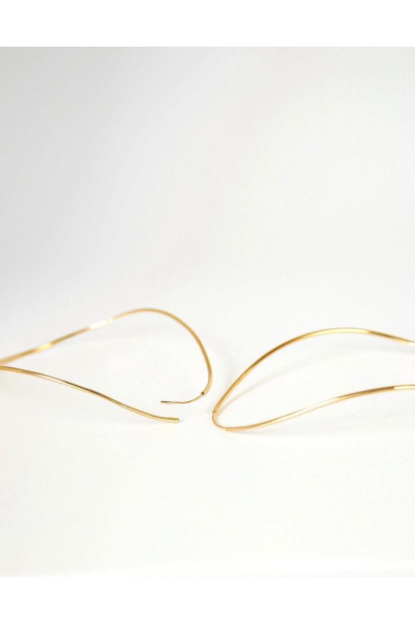 【バージュエリー/BAR Jewellery】のSILHOUETTE ピアス 人気、トレンドファッション・服の通販 founy(ファニー) 　ファッション　Fashion　レディースファッション　Fashion for Women　ジュエリー　Jewelry　ファッションリング　Fashion Rings　イヤリング・フープ・ドロップタイプ　Hoop, Drop & Clip Earrings　おすすめ　Recommended / Our Picks　イヤリング　Earrings　シンプル　Simple, Minimal　ハンド　Hand, Handmade　フープ　Hoop, Hoop Earrings　新作・新入荷　New Arrivals / New In　other-7|ID: prp329100004499230 ipo3291000000034684203