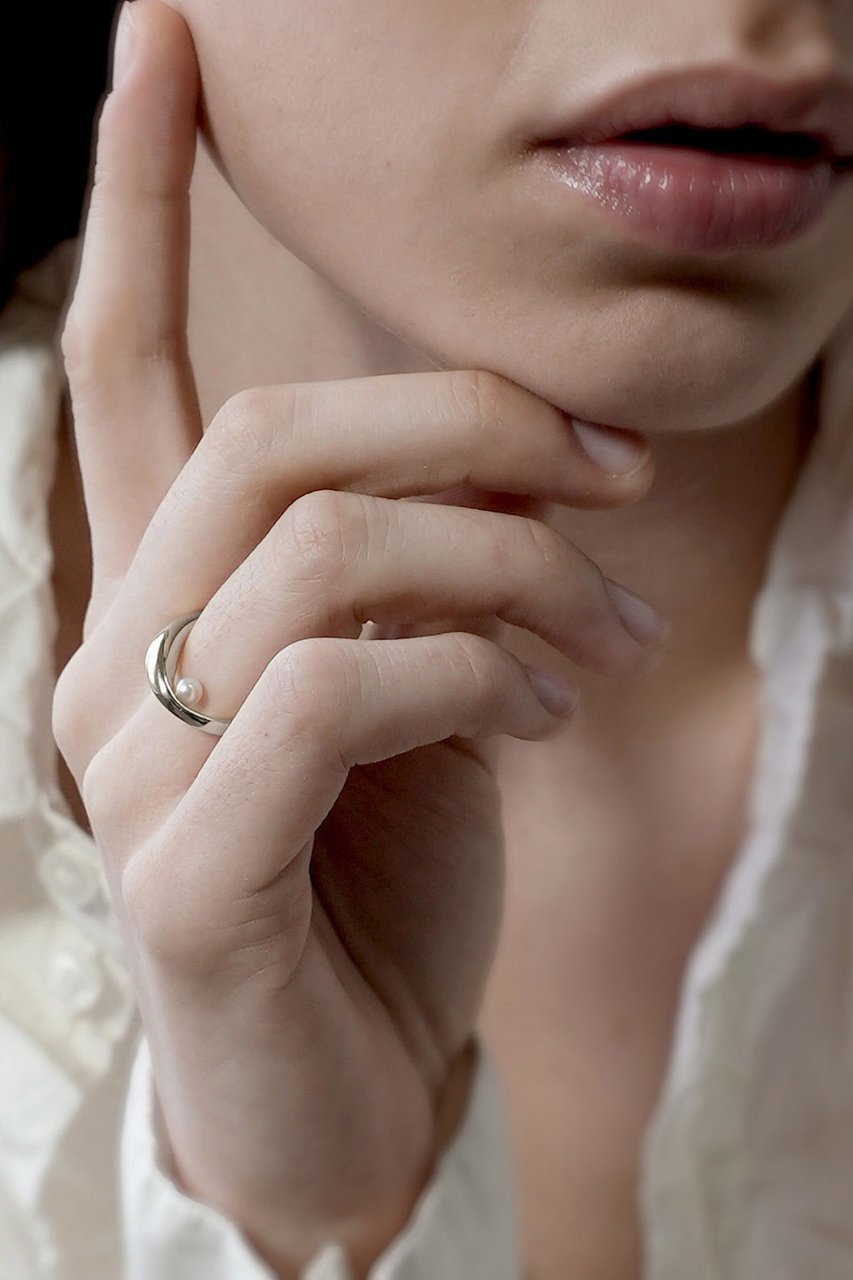 【バージュエリー/BAR Jewellery】のATTRAVERSO リング WITH PEARL 人気、トレンドファッション・服の通販 founy(ファニー) 　ファッション　Fashion　レディースファッション　Fashion for Women　ジュエリー　Jewelry　イタリア　Italy　シルバー　Silver, Metallic Silver　パール　Pearl, Pearl Accent　フォルム　Silhouette, Form　ミックス　Mix, Mixed Style　メタル　Metal, Metal Parts　other-5|ID: prp329100004499233 ipo3291000000036073243