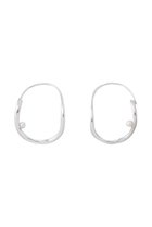 【バージュエリー/BAR Jewellery】のPIEGA ピアス WITH PEARL 人気、トレンドファッション・服の通販 founy(ファニー) ファッション Fashion レディースファッション Fashion for Women ジュエリー Jewelry ファッションリング Fashion Rings イヤリング・フープ・ドロップタイプ Hoop, Drop & Clip Earrings イタリア Italy イヤリング Earrings パール Pearl, Pearl Accent フープ Hoop, Hoop Earrings メタル Metal, Metal Parts thumbnail シルバー|ID: prp329100004499235 ipo3291000000036073249