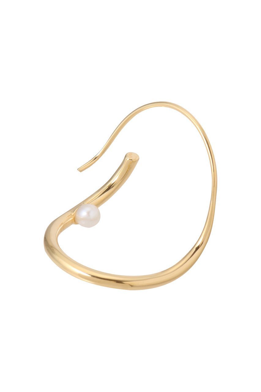 【バージュエリー/BAR Jewellery】のPIEGA ピアス WITH PEARL 人気、トレンドファッション・服の通販 founy(ファニー) 　ファッション　Fashion　レディースファッション　WOMEN　ジュエリー　Jewelry　リング　Rings　イヤリング　Earrings　イタリア　Italy　イヤリング　Earrings　パール　Pearl　フォルム　Form　エレガント 上品　Elegant　other-4|ID: prp329100004499236 ipo3291000000031741940