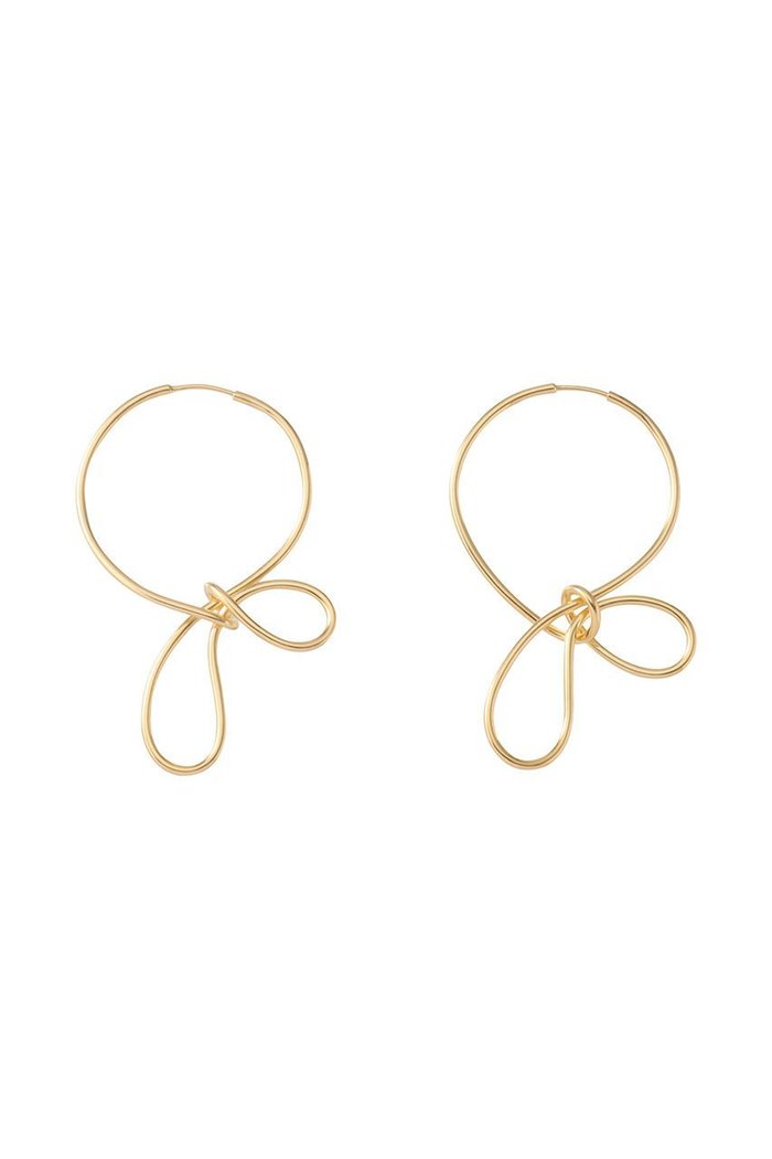 【バージュエリー/BAR Jewellery】のSMALL FIOCCO ピアス インテリア・キッズ・メンズ・レディースファッション・服の通販 founy(ファニー) https://founy.com/ ファッション Fashion レディースファッション Fashion for Women ジュエリー Jewelry ファッションリング Fashion Rings イヤリング・フープ・ドロップタイプ Hoop, Drop & Clip Earrings イタリア Italy イヤリング Earrings クラシック Classic, Timeless Style フェミニン Feminine, Girly リボン Ribbon, Bow エレガント 上品 Elegant |ID: prp329100004499239 ipo3291000000035974397