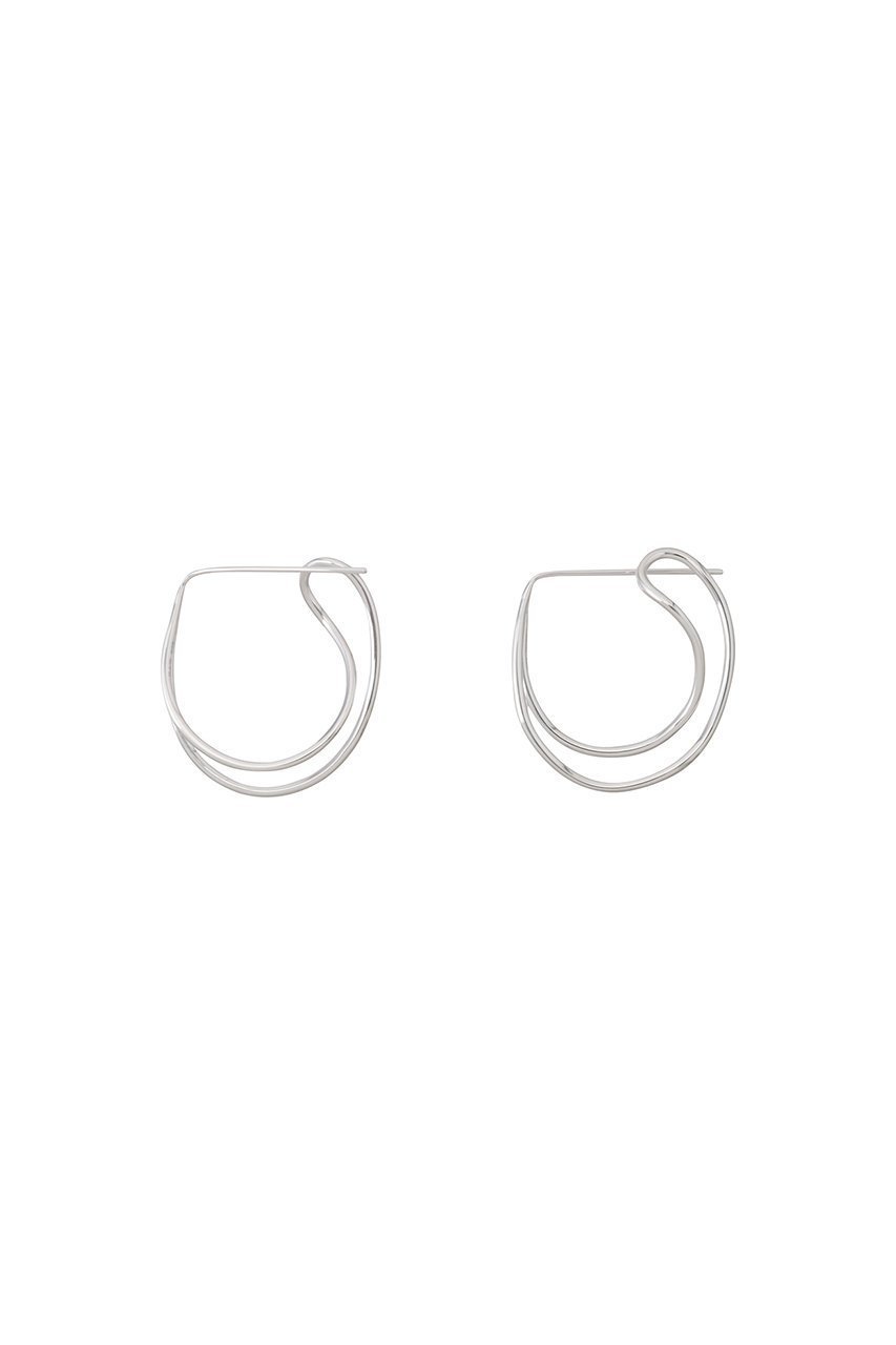 【バージュエリー/BAR Jewellery】のCROSSED PATHS ピアス インテリア・キッズ・メンズ・レディースファッション・服の通販 founy(ファニー) 　ファッション　Fashion　レディースファッション　WOMEN　ジュエリー　Jewelry　リング　Rings　イヤリング　Earrings　イヤリング　Earrings　ジュエリー　Jewelry　スリム　Slim　フォルム　Form　定番　Standard　NEW・新作・新着・新入荷　New Arrivals　シルバー|ID: prp329100004499240 ipo3291000000031741962