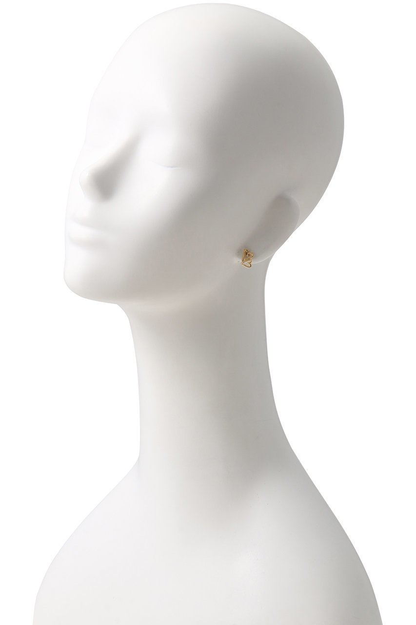 【バージュエリー/BAR Jewellery】のTWO HEARTS ピアス 人気、トレンドファッション・服の通販 founy(ファニー) 　ファッション　Fashion　レディースファッション　Fashion for Women　ジュエリー　Jewelry　ファッションリング　Fashion Rings　イヤリング・フープ・ドロップタイプ　Hoop, Drop & Clip Earrings　おすすめ　Recommended / Our Picks　イヤリング　Earrings　エレガント 上品　Elegant　デニム　Denim, Jeans Material　ネックレス　Necklace, Pendant Necklace　フォルム　Silhouette, Form　リュクス　Luxury, Elegant, High-End, Chic　other-3|ID: prp329100004499243 ipo3291000000036073264