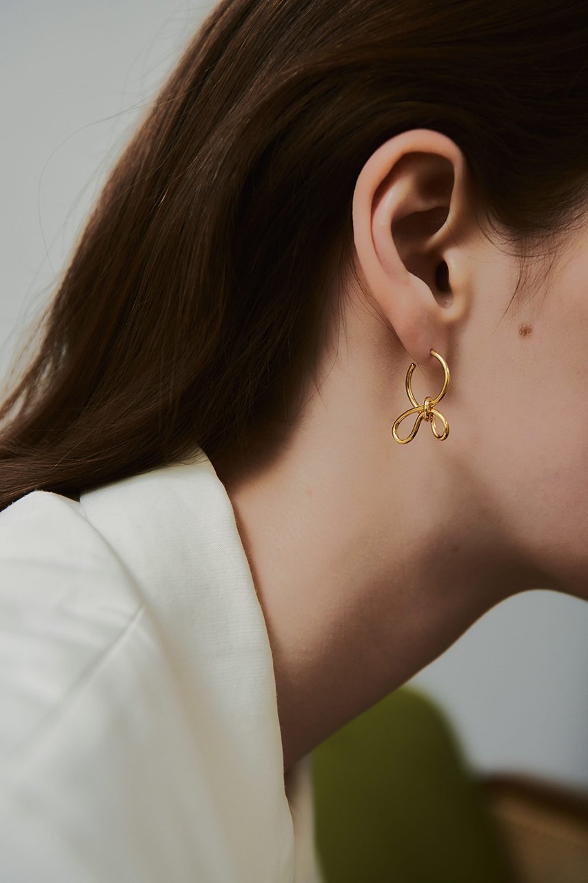 【バージュエリー/BAR Jewellery】のTINY FIOCCO ピアス 人気、トレンドファッション・服の通販 founy(ファニー) 　ファッション　Fashion　レディースファッション　Fashion for Women　ジュエリー　Jewelry　ファッションリング　Fashion Rings　イヤリング・フープ・ドロップタイプ　Hoop, Drop & Clip Earrings　イヤリング　Earrings　エレガント 上品　Elegant　ダウン　Down, Puffer　チェーン　Chain, Chain Strap　other-2|ID: prp329100004499245 ipo3291000000036073284