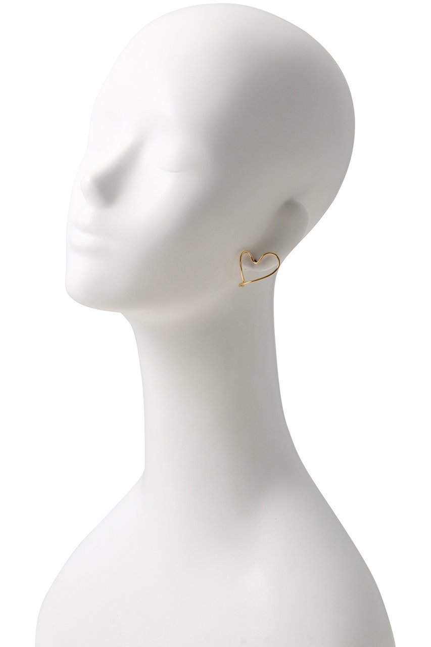 【バージュエリー/BAR Jewellery】のDANCING HEARTS ピアス 人気、トレンドファッション・服の通販 founy(ファニー) 　ファッション　Fashion　レディースファッション　Fashion for Women　ジュエリー　Jewelry　ファッションリング　Fashion Rings　イヤリング・フープ・ドロップタイプ　Hoop, Drop & Clip Earrings　おすすめ　Recommended / Our Picks　イヤリング　Earrings　クラシック　Classic, Timeless Style　シェイプ　Shape, Slim Fit　ダウン　Down, Puffer　モチーフ　Motif, Design Theme　other-3|ID: prp329100004499247 ipo3291000000035974418