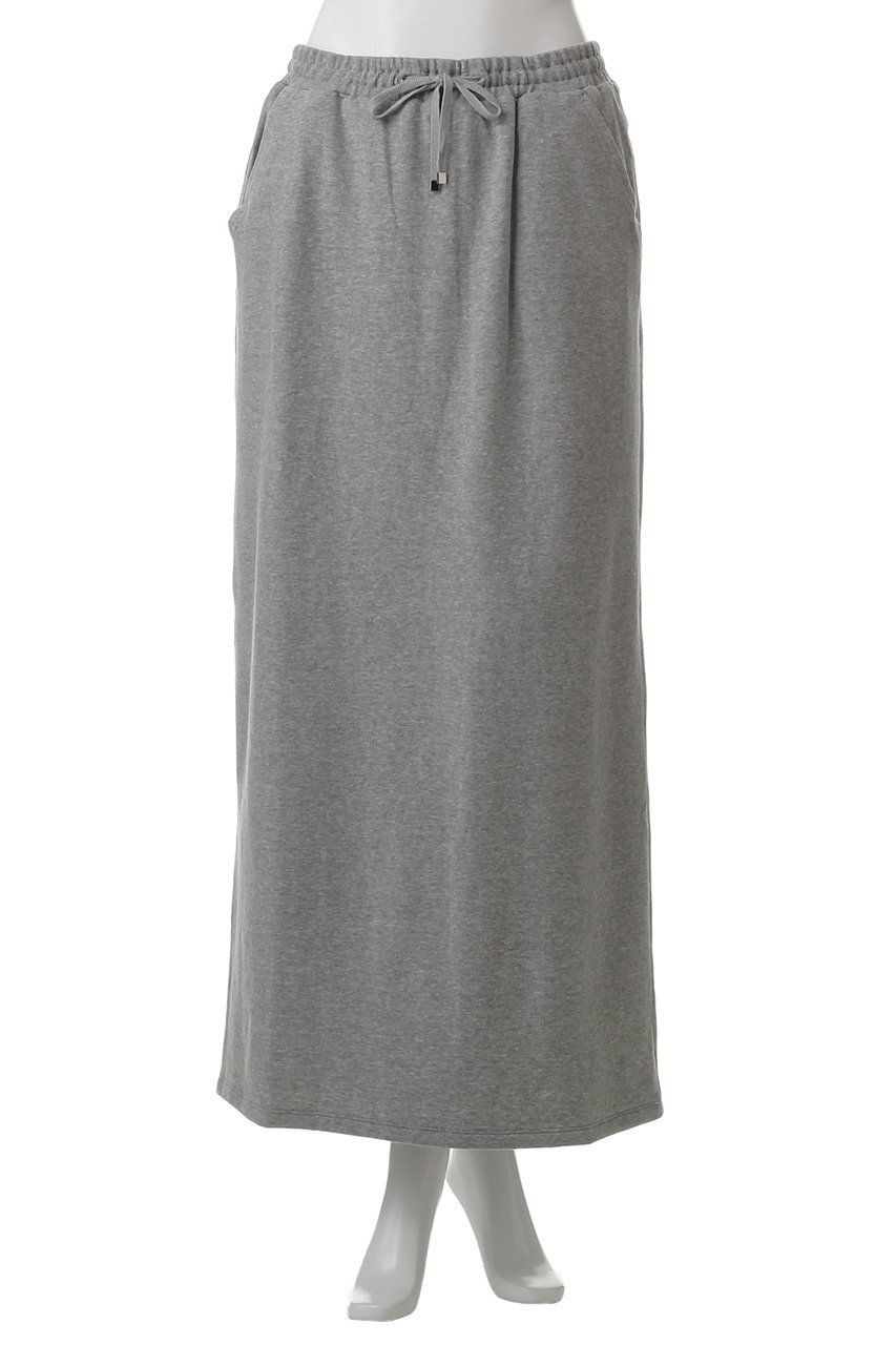 【エリオポール/heliopole】のIラインスウェットスカート 人気、トレンドファッション・服の通販 founy(ファニー) 　ファッション　Fashion　レディースファッション　Fashion for Women　スカート　Skirts　ロングスカート　Long Skirts / Maxi & Midi Skirts　シンプル　Simple, Minimal　ストレート　Straight, Straight Cut　ロング　Long, Long-Length　エレガント 上品　Elegant　other-2|ID: prp329100004499255 ipo3291000000035894989