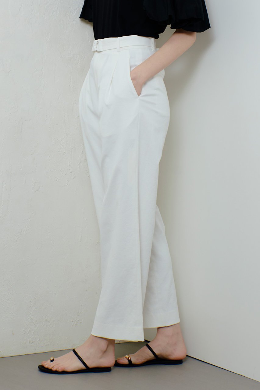 【アルアバイル/allureville】のシェルタリングタックワイドパンツ 人気、トレンドファッション・服の通販 founy(ファニー) 　ファッション　Fashion　レディースファッション　Fashion for Women　パンツ　Pants & Trousers　ストレート　Straight, Straight Cut　メタル　Metal, Metal Parts　ワイド　Wide, Wide Fit　エレガント 上品　Elegant　夏　Summer　other-7|ID: prp329100004499266 ipo3291000000035306259