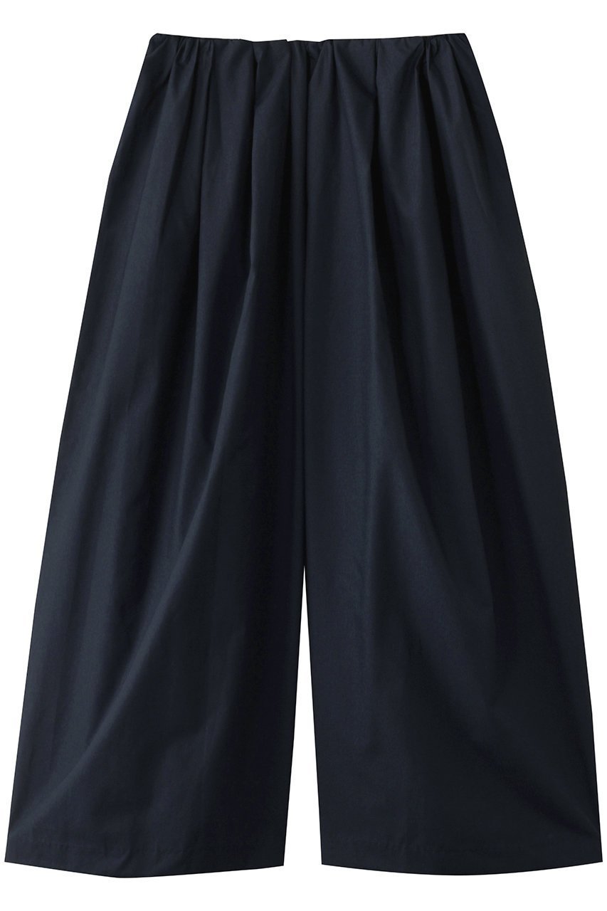 【ミズイロ インド/mizuiro ind】のwide gather tucked PT パンツ インテリア・キッズ・メンズ・レディースファッション・服の通販 founy(ファニー) 　ファッション　Fashion　レディースファッション　Fashion for Women　パンツ　Pants & Trousers　ギャザー　Gathered, Ruffled　シンプル　Simple, Minimal　ワイド　Wide, Wide Fit　navy|ID: prp329100004499267 ipo3291000000032900694