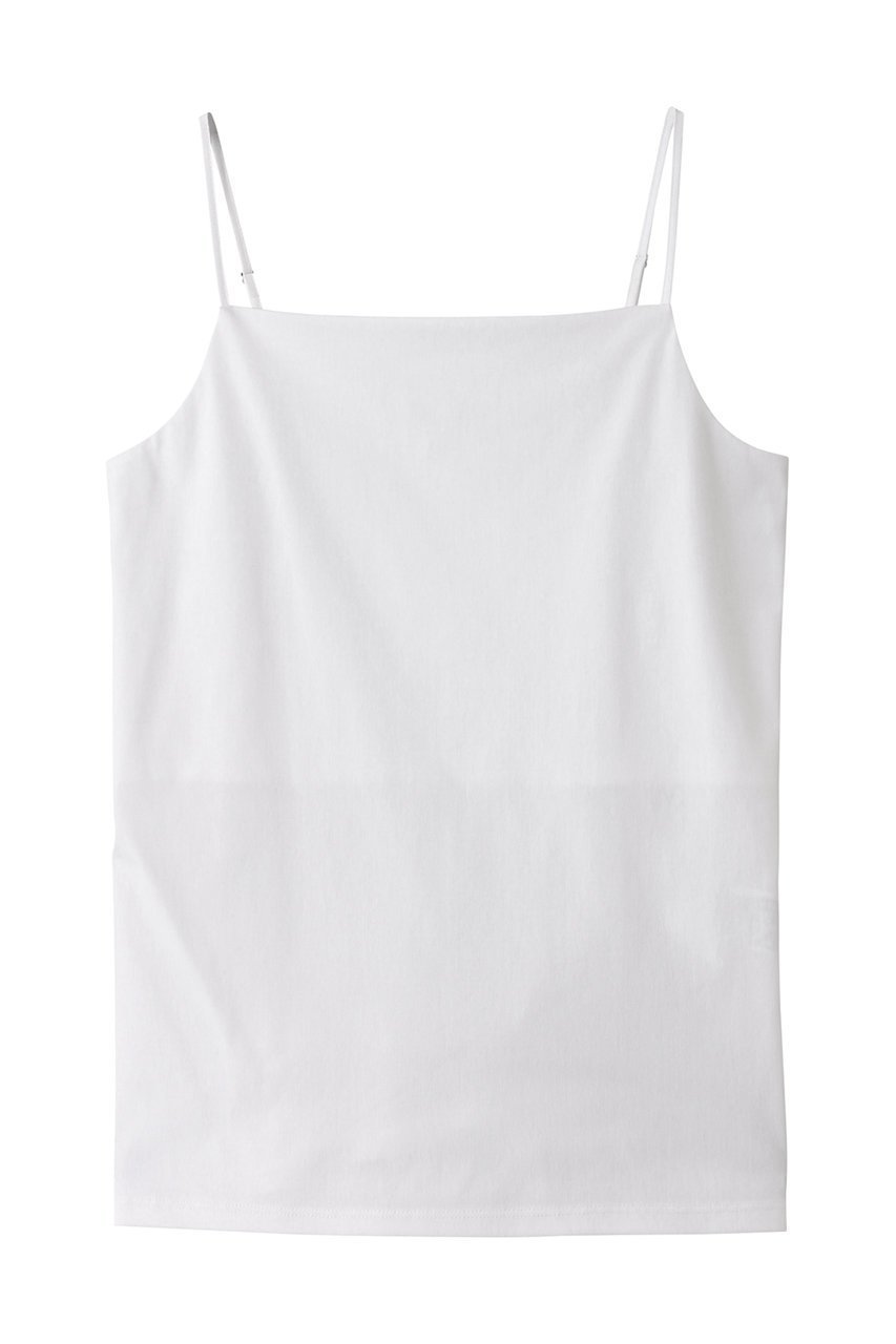 【アナイ/ANAYI】のトリコットスクエアネックキャミソール インテリア・キッズ・メンズ・レディースファッション・服の通販 founy(ファニー) 　ファッション　Fashion　レディースファッション　WOMEN　トップス・カットソー　Tops/Tshirt　キャミソール / ノースリーブ　No Sleeves　シャツ/ブラウス　Shirts/Blouses　ロング / Tシャツ　T-Shirts　カットソー　Cut and Sewn　インナー　Inner　キャミソール　Camisole　シェイプ　Shape　スクエア　Square　タンク　Tank　エレガント 上品　Elegant　NEW・新作・新着・新入荷　New Arrivals　ホワイト|ID: prp329100004499269 ipo3291000000031742155