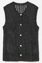 【アルアバイル/allureville】のスパンコールメッシュプルオーバー 人気、トレンドファッション・服の通販 founy(ファニー) ファッション Fashion レディースファッション Fashion for Women トップス・カットソー Cut & Sew Tops ニット Knit Tops & Sweaters カジュアルプルオーバー・ニットトップス Pullovers & Knit Tops / Casual Pullovers おすすめ Recommended / Our Picks スパンコール Sequins, Sequin Embellishment タンク Tank Top, Sleeveless Top フロント Front, Front Design メッシュ Mesh, Net Fabric 再入荷 Restock / Back in Stock thumbnail ブラック|ID: prp329100004499272 ipo3291000000035055096