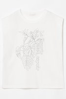 【アルアバイル/allureville】のボタニカル刺繍Tシャツ 人気、トレンドファッション・服の通販 founy(ファニー) ファッション Fashion レディースファッション Fashion for Women トップス・カットソー Cut & Sew Tops シャツ・ブラウス・オフィスカジュアル Elegant Blouses & Button-Ups ロングTシャツ・Tシャツ Longline T-Shirts & Tees カットソー・ベーシックTシャツ Cut-and-Sewn Tops / Stretch Tees & Basics グラフィック Graphic, Graphic Design ショルダー Shoulder, Shoulder Strap ショート Short, Short Length シンプル Simple, Minimal ジャケット Jacket, Outerwear スリーブ Sleeve, Long Sleeve / Short Sleeve フレンチ French, French Style プリント Print, Printed Pattern ボタニカル Botanical, Floral Pattern |ID:prp329100004499274