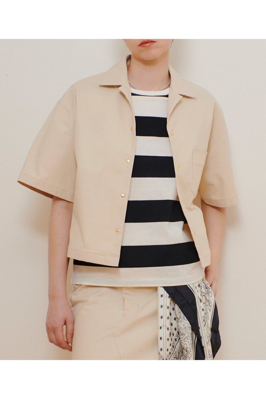 【アルアバイル/allureville】のMANTECOボクシーシャツ 人気、トレンドファッション・服の通販 founy(ファニー) 　ファッション　Fashion　レディースファッション　WOMEN　トップス・カットソー　Tops/Tshirt　シャツ/ブラウス　Shirts/Blouses　おすすめ　Recommend　イタリア　Italy　エアリー　Airy　ショート　Short　ジャケット　Jacket　ストレッチ　Stretch　スリーブ　Sleeve　セットアップ　Set Up　タイトスカート　Tight Skirt　ドット　Dot　フォルム　Form　ワイド　Wide　エレガント 上品　Elegant　NEW・新作・新着・新入荷　New Arrivals　羽織　Haori　other-5|ID: prp329100004499282 ipo3291000000031742250