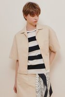 【アルアバイル/allureville】のMANTECOボクシーシャツ 人気、トレンドファッション・服の通販 founy(ファニー) ファッション Fashion レディースファッション Fashion for Women トップス・カットソー Cut & Sew Tops シャツ・ブラウス・オフィスカジュアル Elegant Blouses & Button-Ups おすすめ Recommended / Our Picks イタリア Italy エアリー Airy Texture ショート Short, Short Length ジャケット Jacket, Outerwear ストレッチ Stretch, Stretchy Fabric スリーブ Sleeve, Long Sleeve / Short Sleeve セットアップ Set-Up, Coordinated Outfit タイトスカート Pencil Skirt, Tight Skirt ドット Polka Dot, Dot Pattern フォルム Silhouette, Form ワイド Wide, Wide Fit エレガント 上品 Elegant 羽織 Haori, Light Jacket |ID:prp329100004499282