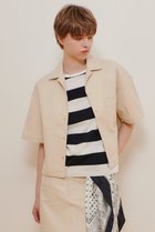 【アルアバイル/allureville】のMANTECOボクシーシャツ ベージュ|ID: prp329100004499282 ipo3291000000032707570