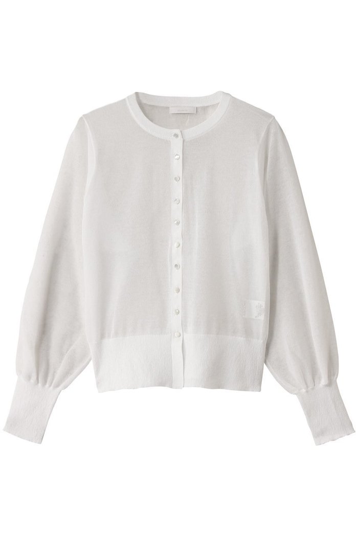 【アルアバイル/allureville】のシアーラミーカーディガン インテリア・キッズ・メンズ・レディースファッション・服の通販 founy(ファウニー) https://founy.com/ ファッション Fashion レディースファッション Fashion for Women トップス・カットソー Cut & Sew Tops ニット Knit Tops & Sweaters カーディガン・羽織り Layered Style Cardigans エアリー Airy Texture カーディガン Cardigan, Knitwear パール Pearl, Pearl Accent エレガント 上品 Elegant 夏 Summer 春 Spring S/S・春夏 SS, Spring/Summer, Warm Season |ID: prp329100004499287 ipo3291000000032925095