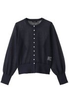 【アルアバイル/allureville】のシアーラミーカーディガン 人気、トレンドファッション・服の通販 founy(ファニー) ファッション Fashion レディースファッション Fashion for Women トップス・カットソー Cut & Sew Tops ニット Knit Tops & Sweaters カーディガン・羽織り Layered Style Cardigans エアリー Airy Texture カーディガン Cardigan, Knitwear パール Pearl, Pearl Accent エレガント 上品 Elegant 夏 Summer 春 Spring S/S・春夏 SS, Spring/Summer, Warm Season thumbnail ネイビー|ID: prp329100004499287 ipo3291000000032925121