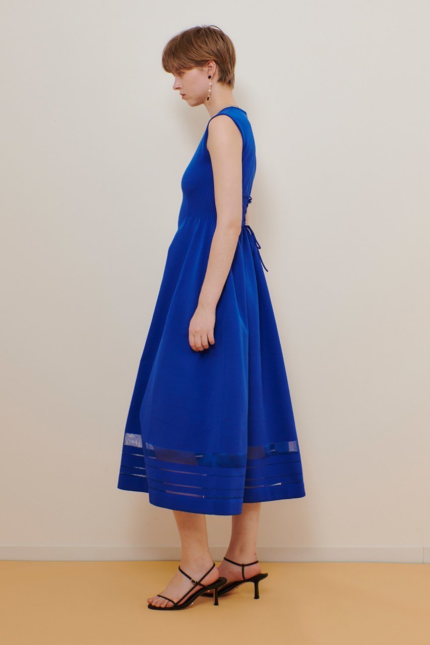 【アルアバイル/allureville】のウエストマークリブワンピース A 人気、トレンドファッション・服の通販 founy(ファニー) 　ファッション　Fashion　レディースファッション　WOMEN　ワンピース　Dress　チュニック　Tunic　オケージョン　Occasion　サンダル　Sandals　シアー　Sheer　チュニック　Tunic　フィット　Fit　フレア　Flare　リゾート　Resort　ロング　Long　夏　Summer　other-6|ID: prp329100004499288 ipo3291000000032197153
