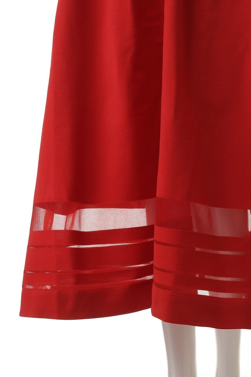 【アルアバイル/allureville】のウエストマークリブワンピース A 人気、トレンドファッション・服の通販 founy(ファニー) 　ファッション　Fashion　レディースファッション　Fashion for Women　ワンピース　Dresses　チュニック　Tunic Tops & Dresses　2025年　2025　2025-2026秋冬・A/W　Autumn/Winter 2025–26 AW25–26　シアー　Sheer, See-Through　チュニック　Tunic, Long Top　パーティ　Party, Party Style　ボーダー　Border, Stripe　レース　Lace, Lace Fabric　ロング　Long, Long-Length　夏　Summer　A/W・秋冬　Autumn/Winter　other-6|ID: prp329100004499288 ipo3291000000032770332