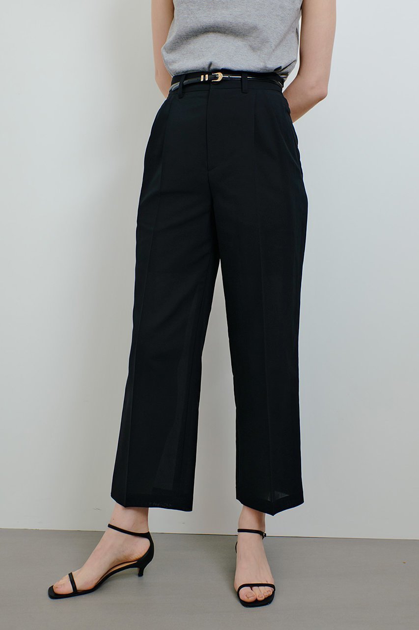 【アルアバイル/allureville】のボイルシアーセンタープレスパンツ 人気、トレンドファッション・服の通販 founy(ファニー) 　ファッション　Fashion　レディースファッション　Ladies' Fashion Online　パンツ　Pants　カットソー　Cut And Sew　シアー　Sheer　ストレート　Straight　センター　Center　マニッシュ　Mannish　エレガント 上品　Elegant　other-6|ID: prp329100004499289 ipo3291000000032150971