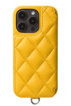 【デミュウ/DEMIU】のiPhone16 GRACE 背面収納スマホケース ストラップ別売 サフラン|ID: prp329100004499292 ipo3291000000032801522