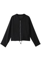 【ミディウミソリッド/MIDIUMISOLID】のlinen like mesh blouson.M ブルゾン black|ID: prp329100004499296 ipo3291000000031742364
