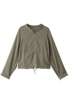 【ミディウミソリッド/MIDIUMISOLID】のlinen like mesh blouson.M ブルゾン khaki|ID:prp329100004499296