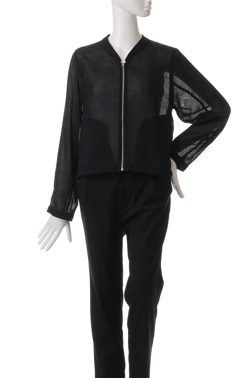 【ミディウミソリッド/MIDIUMISOLID】のlinen like mesh blouson.M ブルゾン 人気、トレンドファッション・服の通販 founy(ファニー) 　ファッション　Fashion　レディースファッション　Fashion for Women　アウター　Coat / Outerwear Collection　レディースジャケット・軽アウター　Jackets　ブルゾンジャケット・スポーティアウター　Blouson Jackets　シンプル　Simple, Minimal　ジャケット　Jacket, Outerwear　ブルゾン　Blouson, Bomber Jacket　夏　Summer　春　Spring　S/S・春夏　SS, Spring/Summer, Warm Season　other-2|ID: prp329100004499296 ipo3291000000036545680