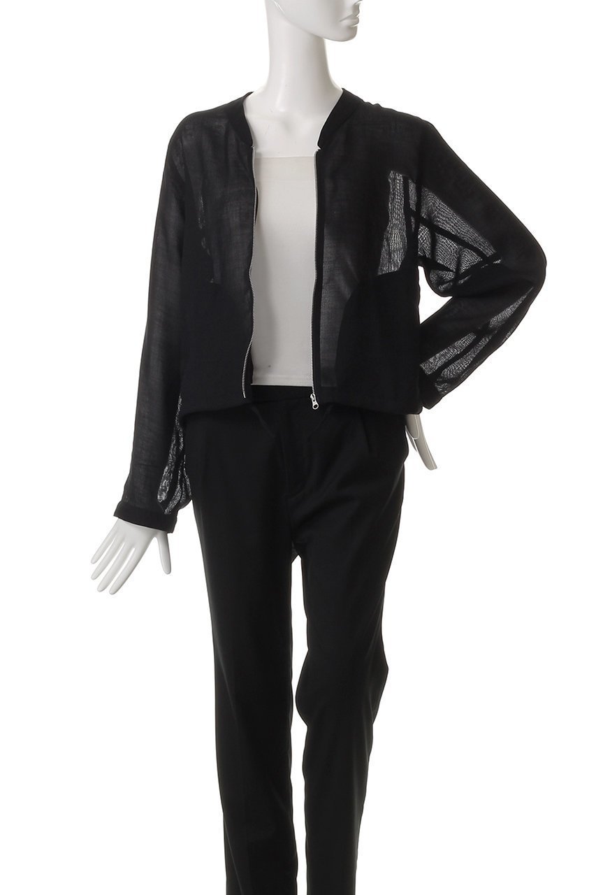 【ミディウミソリッド/MIDIUMISOLID】のlinen like mesh blouson.M ブルゾン 人気、トレンドファッション・服の通販 founy(ファニー) 　ファッション　Fashion　レディースファッション　Fashion for Women　アウター　Coat / Outerwear Collection　レディースジャケット・軽アウター　Jackets　ブルゾンジャケット・スポーティアウター　Blouson Jackets　シンプル　Simple, Minimal　ジャケット　Jacket, Outerwear　ブルゾン　Blouson, Bomber Jacket　夏　Summer　春　Spring　S/S・春夏　SS, Spring/Summer, Warm Season　other-7|ID: prp329100004499296 ipo3291000000036545690