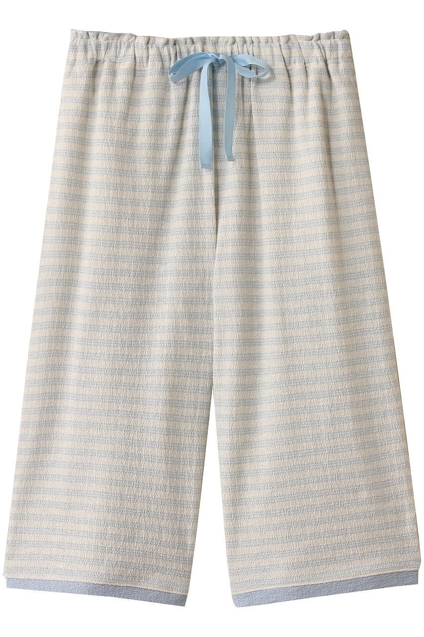 【キッドブルー/KID BLUE】の梨地JQボトムス 人気、トレンドファッション・服の通販 founy(ファニー) 　ファッション　Fashion　レディースファッション　WOMEN　おすすめ　Recommend　ジャカード　Jacquard　セットアップ　Set Up　パジャマ　Pajamas　フォルム　Form　ボーダー　Border　NEW・新作・新着・新入荷　New Arrivals　 other-1|ID: prp329100004499299 ipo3291000000031742386