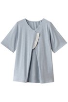 【キッドブルー/KID BLUE】の梨地JQトップス サックス|ID: prp329100004499300 ipo3291000000032833737