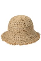 【マチュアーハ/mature ha.】のラフィアメッシュブレードハット ナチュラル×ブラック|ID: prp329100004500649 ipo3291000000036035679