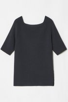 【アルアバイル/allureville】の2WAY ネック5分袖プルオーバー ネイビー|ID:prp329100004500657