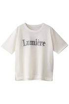 【アルアバイル/allureville】のエンブロイダリーロゴニットT オフホワイト|ID:prp329100004500658