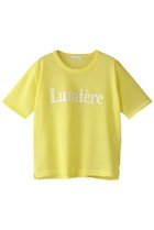 【アルアバイル/allureville】のエンブロイダリーロゴニットT ライトイエロー|ID:prp329100004500658