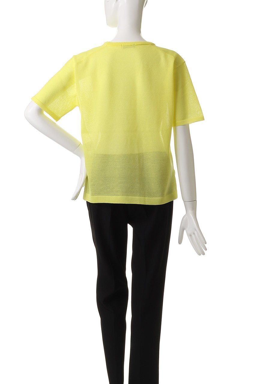 【アルアバイル/allureville】のエンブロイダリーロゴニットT 人気、トレンドファッション・服の通販 founy(ファニー) 　ファッション　Fashion　レディースファッション　Fashion for Women　トップス・カットソー　Cut & Sew Tops　ニット　Knit Tops & Sweaters　カジュアルプルオーバー・ニットトップス　Pullovers & Knit Tops / Casual Pullovers　サテン　Satin, Glossy Fabric　ショルダー　Shoulder, Shoulder Strap　ドロップ　Drop Shoulder, Dropped Style　パターン　Pattern, Design Print　プリント　Print, Printed Pattern　リラックス　Relax, Relaxed Fit　other-4|ID: prp329100004500658 ipo3291000000035478853