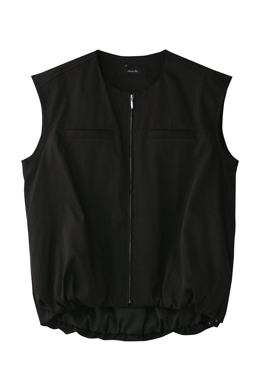 【アルアバイル/allureville】のチノストレッチタックインヘムブルゾン インテリア・キッズ・メンズ・レディースファッション・服の通販 founy(ファニー) 　ファッション　Fashion　レディースファッション　Fashion for Women　アウター　Coat / Outerwear Collection　レディースジャケット・軽アウター　Jackets　ブルゾンジャケット・スポーティアウター　Blouson Jackets　おすすめ　Recommended / Our Picks　インナー　Innerwear　ジャケット　Jacket, Outerwear　ストレッチ　Stretch, Stretchy Fabric　タイトスカート　Pencil Skirt, Tight Skirt　デニム　Denim, Jeans Material　ブルゾン　Blouson, Bomber Jacket　ベーシック　Basic, Essential　ワッシャー　Washer, Crinkled Finish　再入荷　Restock / Back in Stock　ブラック|ID: prp329100004500659 ipo3291000000035051972