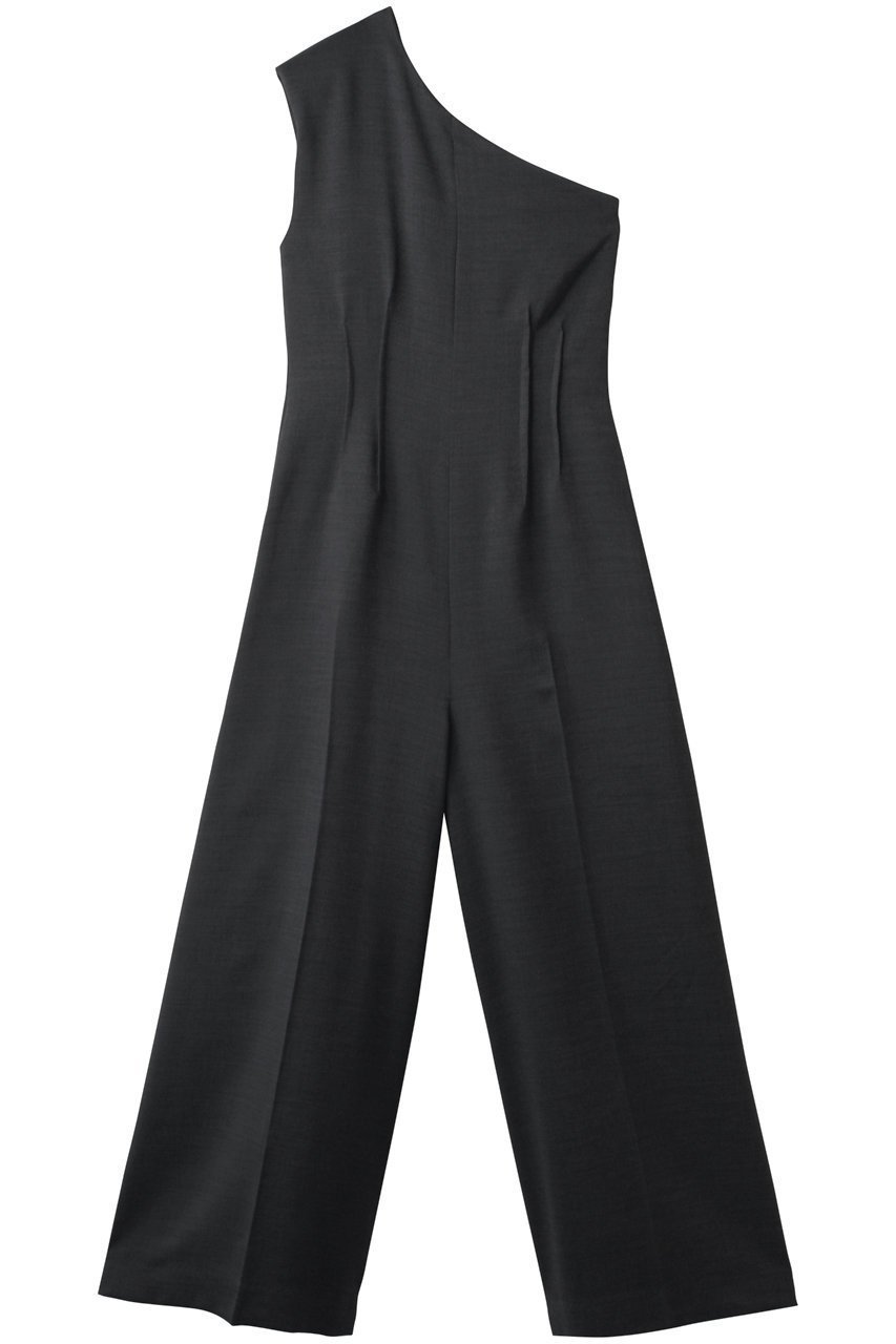 【ハー/HER.】のアシメショルダーオールインワン インテリア・キッズ・メンズ・レディースファッション・服の通販 founy(ファニー) 　ファッション　Fashion　レディースファッション　Fashion for Women　パンツ　Pants & Trousers　インナー　Innerwear　エレガント 上品　Elegant　ジャケット　Jacket, Outerwear　チャコールグレー|ID: prp329100004502012 ipo3291000000032900876
