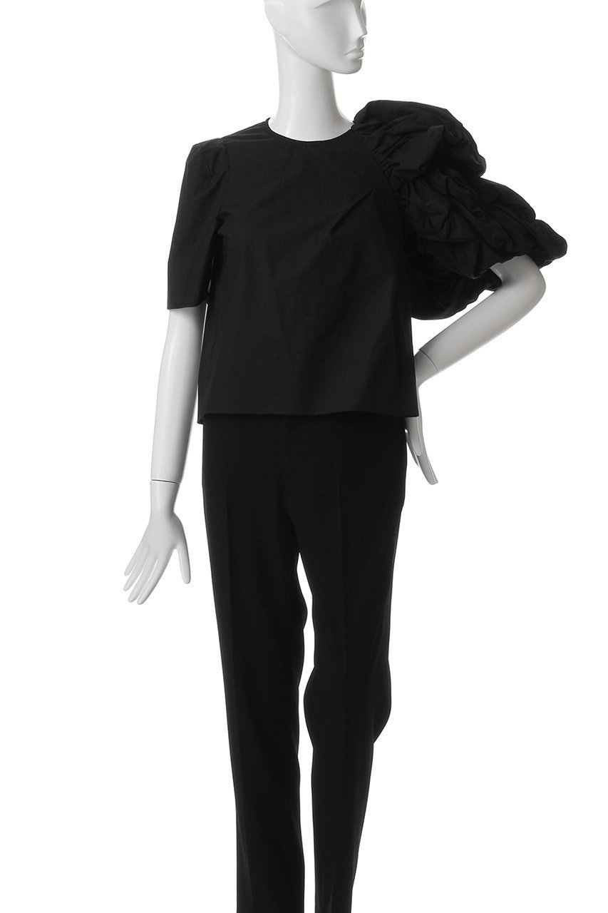 【ハー/HER.】のボリュームデザインブラウス 人気、トレンドファッション・服の通販 founy(ファニー) 　ファッション　Fashion　レディースファッション　WOMEN　トップス・カットソー　Tops/Tshirt　シャツ/ブラウス　Shirts/Blouses　おすすめ　Recommend　ショート　Short　スリーブ　Sleeve　タイトスカート　Tight Skirt　ボトム　Bottom　ワイド　Wide　other-5|ID: prp329100004502013 ipo3291000000031836843