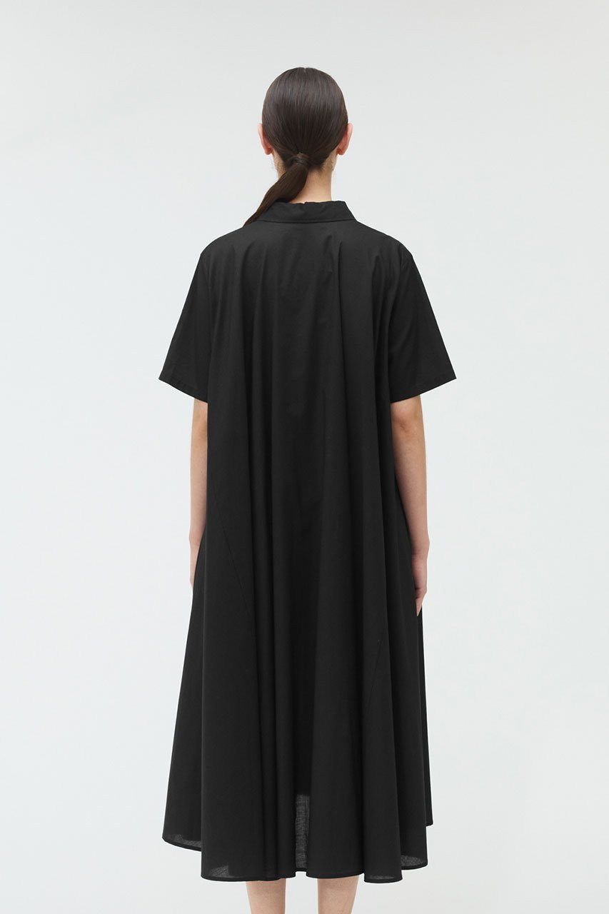 【ミズイロ インド/mizuiro ind】のhalf slv flare shirt OP ワンピース 人気、トレンドファッション・服の通販 founy(ファニー) 　ファッション　Fashion　レディースファッション　WOMEN　ワンピース　Dress　チュニック　Tunic　スリーブ　Sleeve　チュニック　Tunic　ハーフ　Half　フェミニン　Feminine　フレア　Flare　ロング　Long　夏　Summer　定番　Standard　春　Spring　S/S・春夏　Ss・Spring/Summer　other-8|ID: prp329100004503118 ipo3291000000032049349