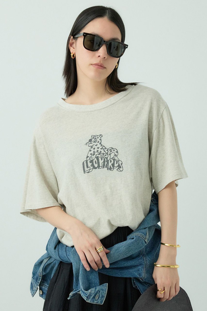 【カオス/Chaos】の【REMI RELIEF】別注リサイクルTシャツ インテリア・キッズ・メンズ・レディースファッション・服の通販 founy(ファニー) 　ファッション　Fashion　レディースファッション　Fashion for Women　トップス・カットソー　Cut & Sew Tops　シャツ・ブラウス・オフィスカジュアル　Elegant Blouses & Button-Ups　ロングTシャツ・Tシャツ　Longline T-Shirts & Tees　カットソー・ベーシックTシャツ　Cut-and-Sewn Tops / Stretch Tees & Basics　ヴィンテージ　Vintage Style　ショート　Short, Short Length　スリーブ　Sleeve, Long Sleeve / Short Sleeve　ネップ　Nepp, Slub Yarn　人気　Popular, Best Seller　別注　Limited Edition, Custom Order　オートミール|ID: prp329100004503134 ipo3291000000032810865