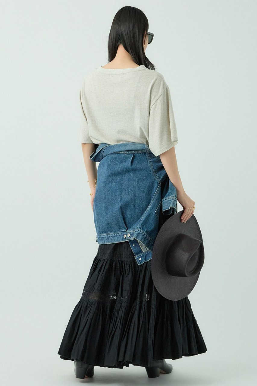 【カオス/Chaos】の【REMI RELIEF】別注リサイクルTシャツ 人気、トレンドファッション・服の通販 founy(ファニー) 　ファッション　Fashion　レディースファッション　Fashion for Women　トップス・カットソー　Cut & Sew Tops　シャツ・ブラウス・オフィスカジュアル　Elegant Blouses & Button-Ups　ロングTシャツ・Tシャツ　Longline T-Shirts & Tees　カットソー・ベーシックTシャツ　Cut-and-Sewn Tops / Stretch Tees & Basics　ヴィンテージ　Vintage Style　ショート　Short, Short Length　スリーブ　Sleeve, Long Sleeve / Short Sleeve　ネップ　Nepp, Slub Yarn　人気　Popular, Best Seller　別注　Limited Edition, Custom Order　other-5|ID: prp329100004503134 ipo3291000000032810869