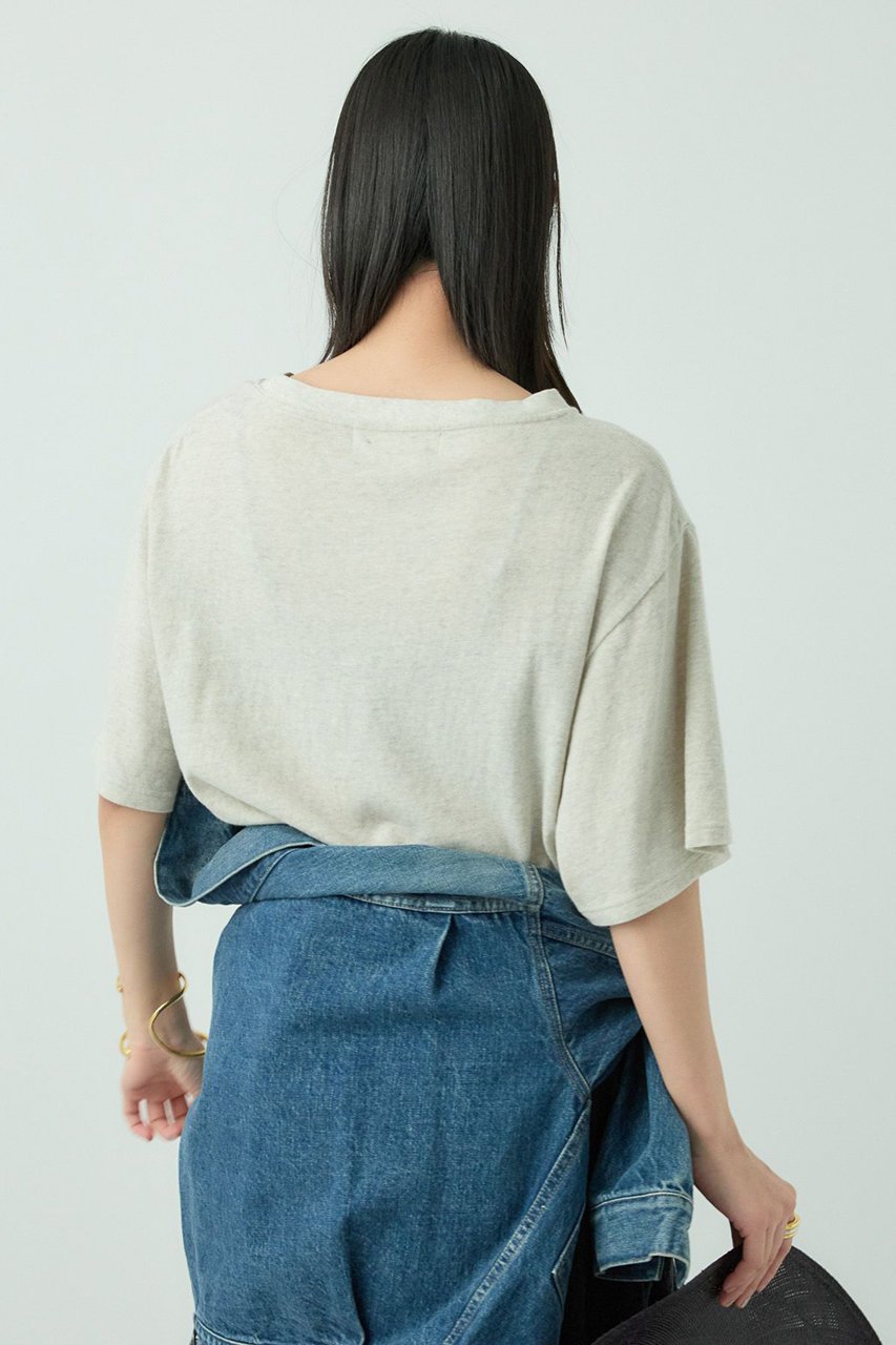 【カオス/Chaos】の【REMI RELIEF】別注リサイクルTシャツ 人気、トレンドファッション・服の通販 founy(ファニー) 　ファッション　Fashion　レディースファッション　Fashion for Women　トップス・カットソー　Cut & Sew Tops　シャツ・ブラウス・オフィスカジュアル　Elegant Blouses & Button-Ups　ロングTシャツ・Tシャツ　Longline T-Shirts & Tees　カットソー・ベーシックTシャツ　Cut-and-Sewn Tops / Stretch Tees & Basics　ヴィンテージ　Vintage Style　ショート　Short, Short Length　スリーブ　Sleeve, Long Sleeve / Short Sleeve　ネップ　Nepp, Slub Yarn　人気　Popular, Best Seller　別注　Limited Edition, Custom Order　other-7|ID: prp329100004503134 ipo3291000000032810871