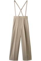 【アンクレイヴ/uncrave】のウォッシャブルドライサップ /ワイドパンツ(サスペンダー付き) ベージュ|ID:prp329100004503191