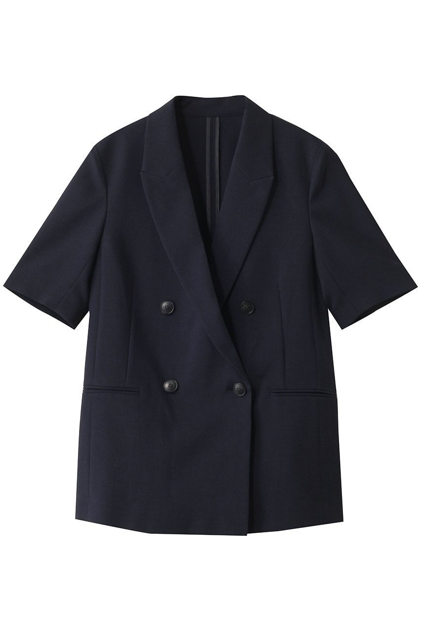 【アンクレイヴ/uncrave】のウォッシャブルドライサップ /ハーフスリーブジャケット インテリア・キッズ・メンズ・レディースファッション・服の通販 founy(ファニー) 　ファッション　Fashion　レディースファッション　Fashion for Women　アウター　Coat / Outerwear Collection　レディースジャケット・軽アウター　Jackets　ジャケット　Jacket, Outerwear　スリーブ　Sleeve, Long Sleeve / Short Sleeve　ハーフ　Half, Half-Length　ビジネス 仕事 通勤　Business / Work / Commuting　ネイビー|ID: prp329100004503192 ipo3291000000032951316