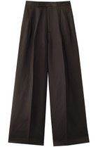 【アンクレイヴ/uncrave】のライトリネン ワイドパンツ ブラウングレー|ID: prp329100004503194 ipo3291000000032814440